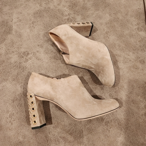 Furla Lara Suede Ankle Boots - Picture 4 of 10